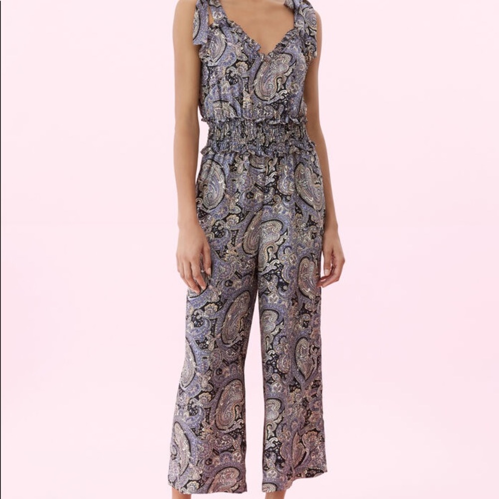 Rebecca Taylor Selene Paisley Jumpsuit